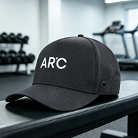 HS41 Gorra de Béisbol Impermeable de 5 Paneles con Impresión de PVC Personalizada al por Mayor, Gorra Deportiva Unisex con Perforación Láser para Senderismo y Navegación al Aire Libre