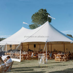 Carpa para Eventos Grandes al Aire Libre de Alta Calidad, Personalizada, de 10*20m, para Banquetes, Ceremonias, Bodas, con Paredes Laterales - Product Image 3