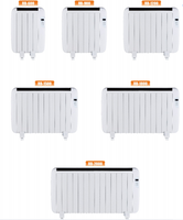 Calentador Eléctrico Inteligente WiFi de 220V y 600W, Calentador de Pared y Piso de Aleación de Aluminio, Radiador Eléctrico Silencioso para Habitaciones