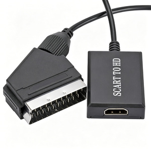 Convertisseur SCART <span class=keywords><strong>vers</strong></span> <span class=keywords><strong>HDMI</strong></span> 720P 1080P, adaptateur de conversion vidéo et audio pour HDTV - Product Image 4