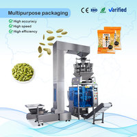 Máquina de Envasado Vertical VFFS a Precio de Fábrica, para Empacar 10 kg de Soja, Frutos Secos, Alimentos Secos en Bolsas