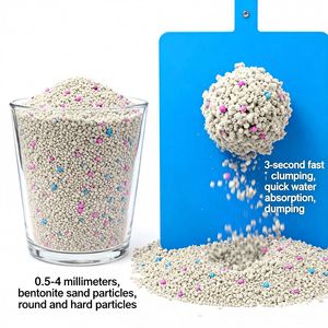 BENJIE OEM Vente en gros de litière pour chat en argile bentonite de qualité supérieure, 5L, à forte absorption des odeurs, agglomérante, divers parfums - Product Image 3