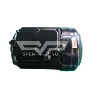 Three-phase Induction Motor 1HP-4P-20 Splines Stable High Speed Efficiency For Hydraulic Plastic Injection Shoes Machinery