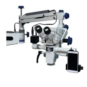 数字耳鼻喉科手术显微镜3步聚焦，带分束器和照相机手术显微镜