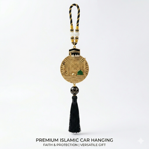 Fournitures de Ramadan de qualité supérieure, modèle de décoration de rétroviseur de voiture islamique certifié ISO, pendentifs de voiture pour le festival musulman - Product Image 1