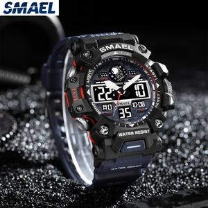 Reloj Deportivo Digital SMAEL 8078 para Hombre, Resistente al Agua 50 Bar, con Alarma, Pantalla LED y Correa de Plástico - Product Image 2
