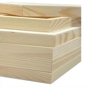 Hexagonal Wooden Craft Set <b>DIY</b> Painting Template Pine Wood Educational <b>Kit</b> For Home Use - Product Image 2