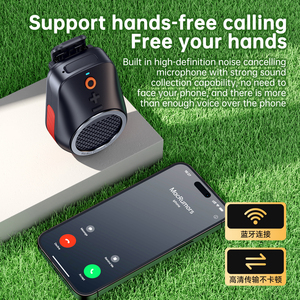 Di động ngoài trời Wearable không dây BT loa không thấm nước tay-miễn phí Chất lượng cao HIFI âm thanh với clip áo khoác và nam châm - Product Image 2