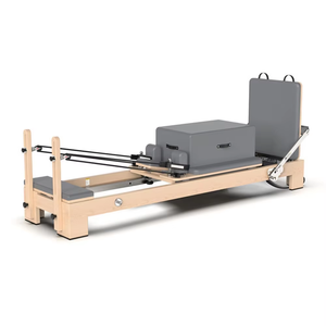 <span class=keywords><strong>Cama</strong></span> de Pilates Reformer de Madera de Arce Blanca, Económica, para Ejercicios de Yoga y Equilibrio - Product Image 2