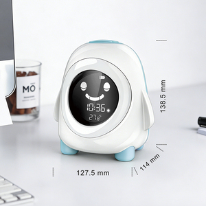 Sveglia Intelligente da Tavolo Kawaii per Bambini, Orologio Digitale con Luce Notturna e Funzione di Addestramento al Sonno, Colore Pastello - Product Image 2