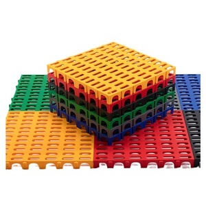 Interlocking Vinyl Flooring Tiles for Car Wash Interlocking Thickened Drain Grille Plain for Gym Warehouse Staircase - Product Image 5