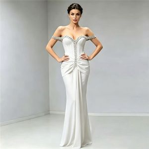 OEM Factory customed Sexy bending DressBodycon abito da sera da donna <span class=keywords><strong>con</strong></span> <span class=keywords><strong>spacco</strong></span> alto alla coscia per WeddingParty - Product Image 2