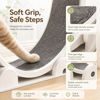 Roue pour chat pliable en ABS écologique pour une logistique efficace |   Ajustable |   Emballage de grand diamètre |   Expédition rapide Roue durable