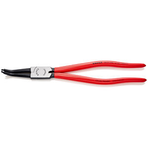 Pince à circlips KNIPEX 44 31 J42 pour circlips internes avec trous, angle 45°, revêtement en résine - Product Image 1