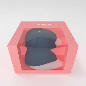 Boîtes d'expédition en carton ondulé avec logo personnalisé, imprimées en couleur, pour chapeaux - Product Image 2