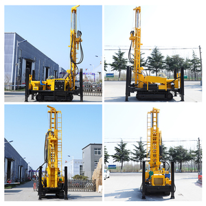 300m depth portable <strong>penumatic</strong> rotary hydraulic DTH water well drilling rig - Product Image 3