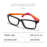 Enfants sécurité lunettes de protection enfants lunettes Tr90 nouveauté Flex charnière Silicone indestructible enfants lunettes