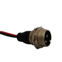 Connecteur de charge de batterie 3 broches en ligne, prise jack, câble d'alimentation, prise 3 pôles, accessoires de cyclisme, trottinette électrique