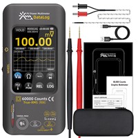 Multimètre graphique intelligent BSIDE S600A, 60 000 points de lecture, haute précision, écran tactile, graphique en temps réel, mesure 1500V/10A