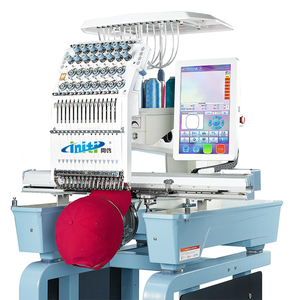 <span class=keywords><strong>Macchina</strong></span> da Ricamo Industriale Computerizzata INITI a Testa Singola con 12/15 Aghi per Ricamo su Cappelli, Magliette e Superfici Piane - Product Image 1