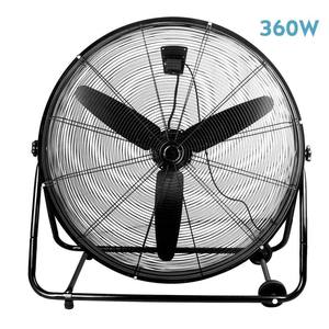 Ventilatore industriale 360W, 3 velocità, 87dB, dimensioni 92,5x95x42 cm, orientabile, ideale per raffreddare spazi di grandi dimensioni. - Product Image 1