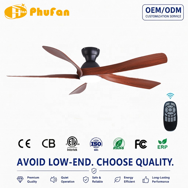 Vintage DC Ceiling Fan Equipped With Dimmable LED Lighting Remote Operated Ventilation Lamp Indoor Decor Appliance for Home