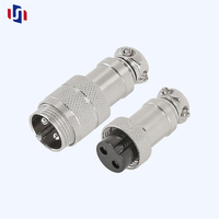Connecteur d'aviation étanche de type GX16 à 10 broches mâle et femelle