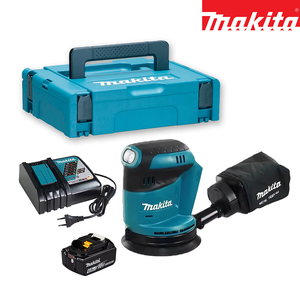Ponceuse Orbitale Aléatoire Sans Fil 18V Compatible <span class=keywords><strong>Makita</strong></span> 18V, Vitesse Réglable, Boîte à Outils - Product Image 1
