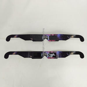 Lunettes <span class=keywords><strong>de</strong></span> vision Clipse, lunettes <span class=keywords><strong>de</strong></span> <span class=keywords><strong>soleil</strong></span> pour éclipse solaire avec certificat, lunettes d'éclipse solaire en papier certifiées par la NASA, certifiées ISO Ccqs - Product Image 5