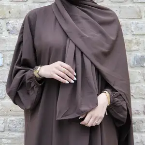 Women Muslim Dress Jilbab Chador Traditional Muslim Clothing OEM Custom Abaya Dubai