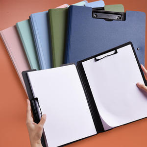 Logo tùy chỉnh đôi-clip văn phòng A4 tập tin thư ký Clip sinh viên clipboard cuốn sách chủ Văn phòng cung cấp tùy chỉnh - Product Image 2