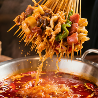 Assaisonnement pour fondue chinoise Weixiaoer épicé 500g, assaisonnement pour fondue chinoise Chuan Chuan - Saveur épicée et engourdissante du Sichuan pour la maison et les restaurants