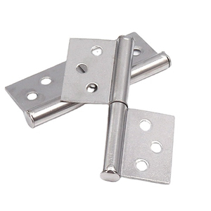 Hot Sales Stainless Steel <b>Hinge</b> Silver Tone <b>Window</b> Gate <b>Door</b> Flag <b>Hinges</b> 5 Inches Long - Product Image 1