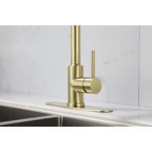 DB เครื่องพ่นสารเคมีแบบดึงลงได้สำหรับห้องครัวดีไซน์ทันสมัยแบบแตะสไตล์คลาสสิกพร้อมคุณสมบัติหมุนได้มือจับชุบสังกะสีอัลลอยขัดเงา - Product Image 2