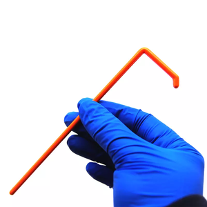 Blue L Shape Cell <b>Scraper</b> Sterile <b>Plastic</b> Lab Tool For Cell Spreading - Product Image 5