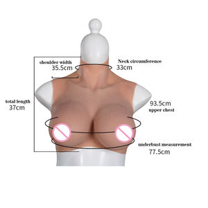 アメリカ倉庫からのドロップシッピング、リアルなシリコン製バストプレート、A-Hカップの胸、トランスジェンダー、ドラァグクイーン、コスプレ、大人のおもちゃ - Product Image 6