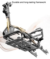 Scooter électrique pour adultes, vitesse élevée 55 km/h, moteur puissant 1200W, système électronique, motocyclettes