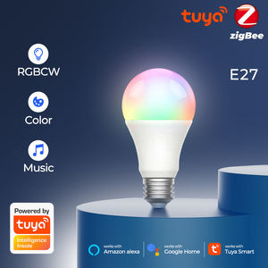 Bombilla LED Tuya Zigbee de 13W, E27, RGB, Regulable, con Temporizador, Control por Voz con la Aplicación Smart Life para Google Home y Alexa - Product Image 2