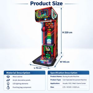 Máquina de Boxeo Personalizada para Pub KTV, Máquina de Arcade con Juego de Medición de Fuerza de Boxeo - Product Image 2