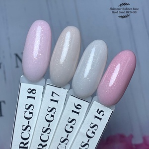 S3, productos más vendidos, salón de uñas profesional, cosmético de fácil aplicación, color Nude, base brillante, esmalte de gel UV - Product Image 4