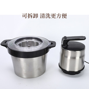 Stainless Steel <b>Meat</b> <b>Grinder</b> 6L Electric Multi Function Food Processor Blender Baby Food Maker - Product Image 5