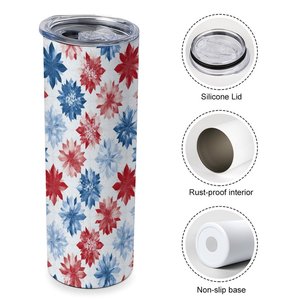 Gobelet isotherme en acier inoxydable 20 oz, tasse droite isolée sous vide, utilisation extérieure, logo personnalisé, vente en gros - Product Image 4