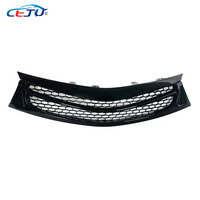 Accessoires de voiture Noir Pare-chocs avant Centre Grille Racing Grille Grill Cover Pour Toyota Corolla 2014-2016