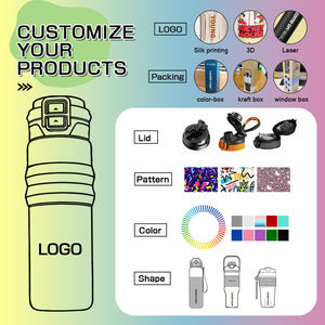 Bouteille d'eau de sport en Tritan sans BPA de 32 oz avec logo personnalisé et paille, idéale pour la gym et les activités de plein air - Product Image 6