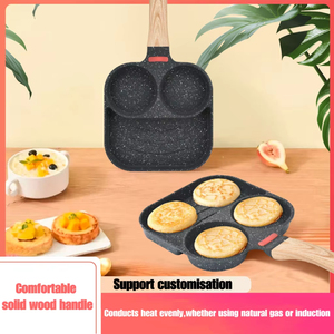 Household Gas Stove <b>Induction</b> Cooker Aluminum Alloy Nonstick Durable Eco-Friendly Frying <b>Pan</b> Bakelite Handle Heat Resistant - Product Image 6