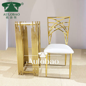 Chaises caméléon élégantes en acier inoxydable pour événements de luxe - Product Image 6