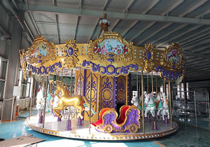 Manèges de parc d'attractions, manèges de fête foraine, carrousel à 16/24 places à vendre - Product Image 5