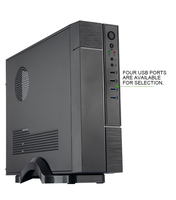 Boîtier ATX robuste en métal, mini ITX mince avec poignée, châssis ouvert, boîtier Micro ATX pour ordinateur (vente en gros)