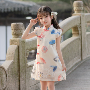 Robe de mariée princesse de style chinois, robe de princesse tricotée pour fille, nouvelle arrivée - Product Image 3