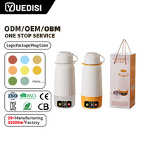 YUEDISI nouveauté voyage Portable chauffage électrique voyage bouilloire petite bouteille 304/316 acier inoxydable bouilloire électrique